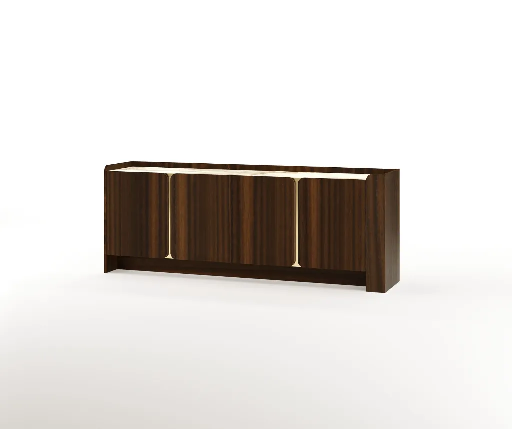 APARADOR RIVIERA_EUCALIPTO FUMÉ_INOX DOURADO_MAGELLANO OC04_View01.webp