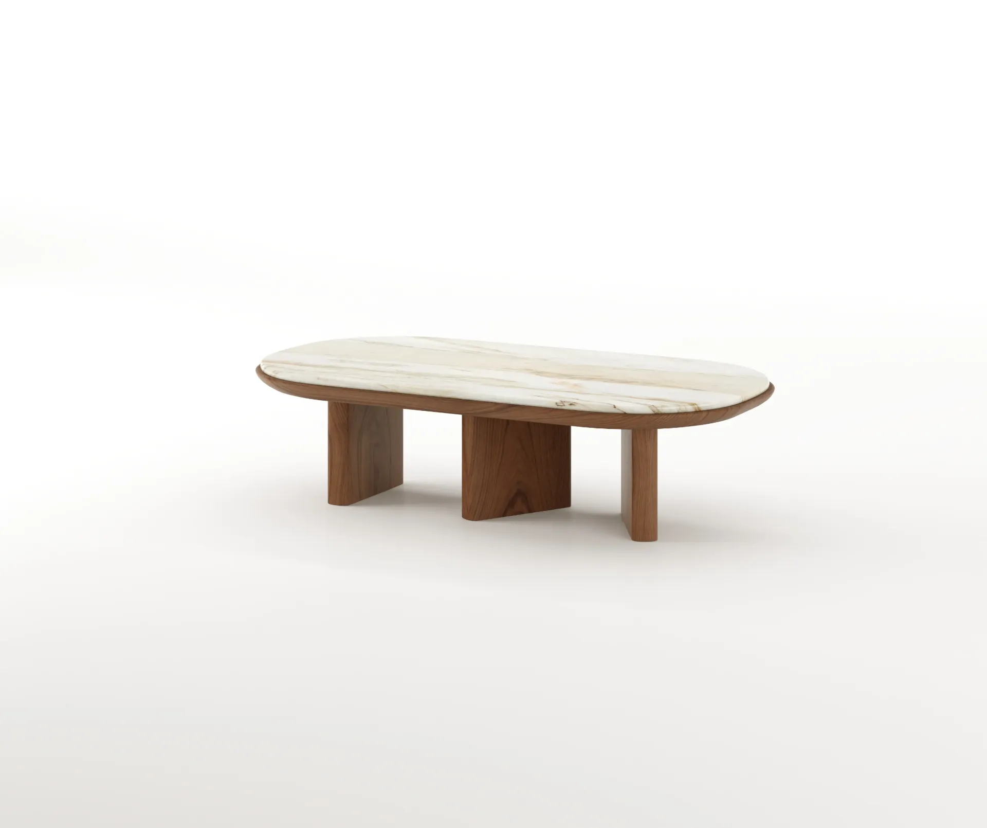 Mesa de Centro Washington (Matte Walnut)
