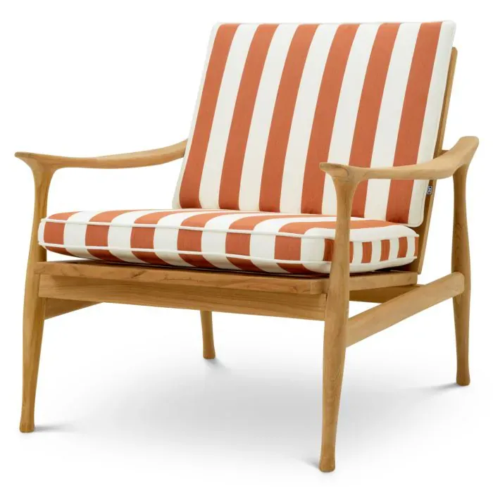 Manzo Outdoor Armchair (Florent Orange)