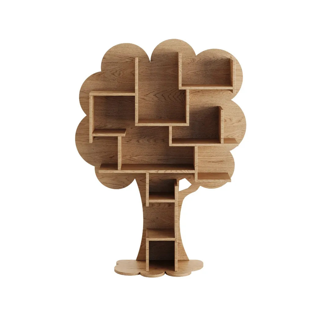 [AF.05.44] Estante Kids Tree (Matte Natural Oak)
