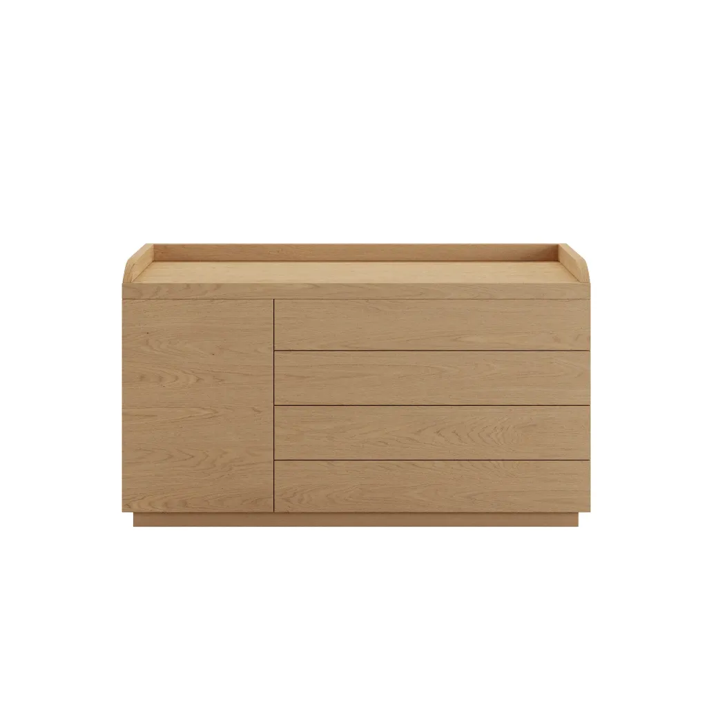 [AF.05.27] Fraldário Baby (Matte Natural Oak)