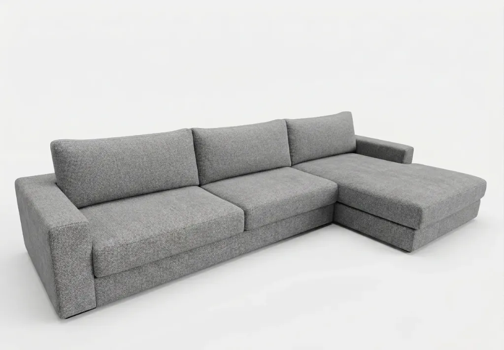 [AF.99.16.102.001] Sofá 3 lugares c/ chaise longue